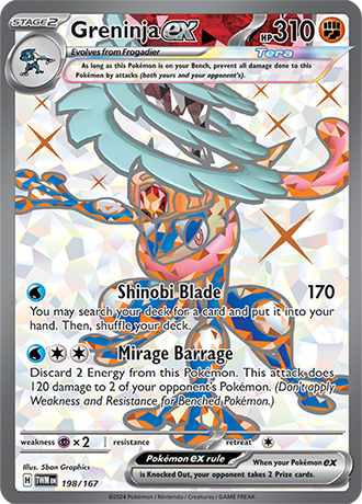 Greninja ex (TWM 198)