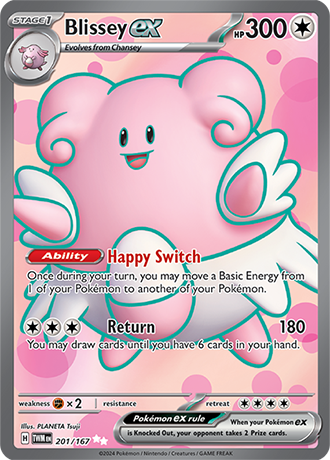 Blissey ex (TWM 201)