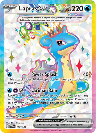 Lapras ex (SCR 158)