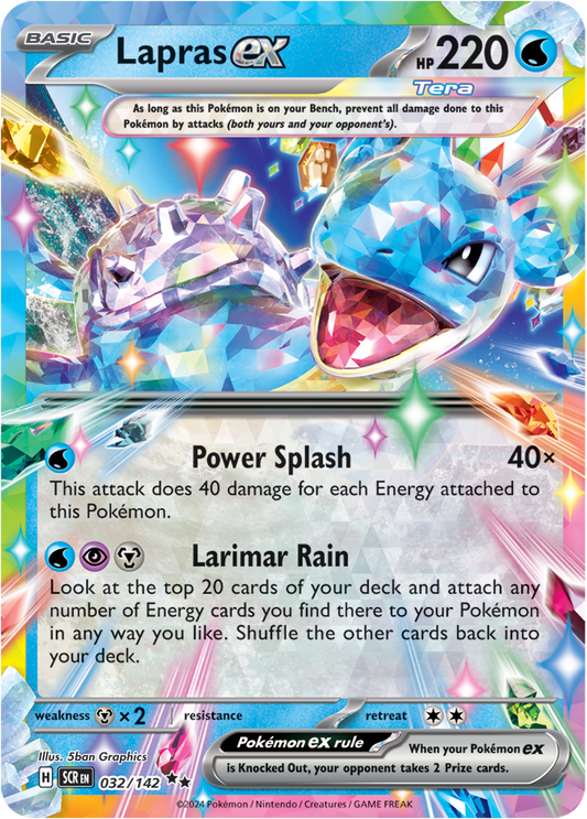 Lapras ex (SCR 032)