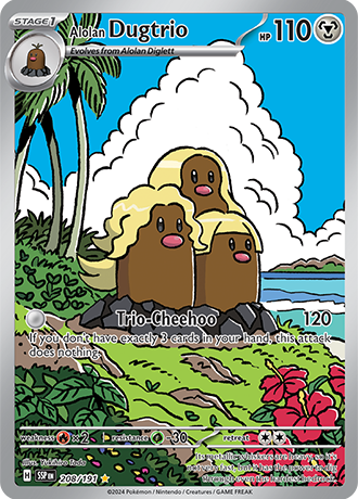Alolan Dugtrio (SSP 208)
