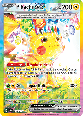 Pikachu ex (SSP 238)