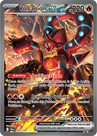 Volcanion ex (JTG 182)