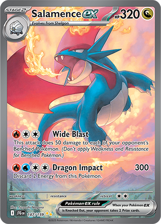 Salamence ex (JTG 187)