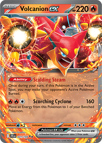 Volcanion ex (JTG 031)