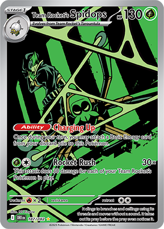Team Rocket's Spidops (DRI 187)