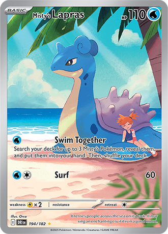 Misty's Lapras #194