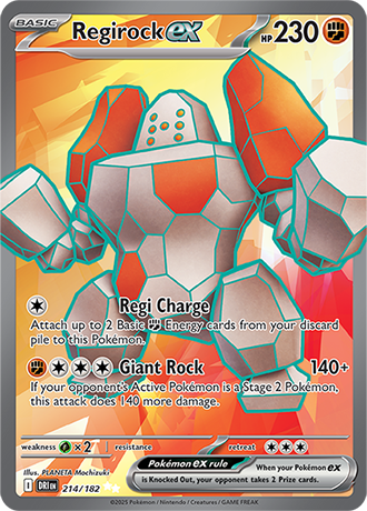 Regirock ex (DRI 214)