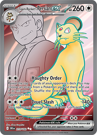 Team Rocket's Persian ex (DRI 219)