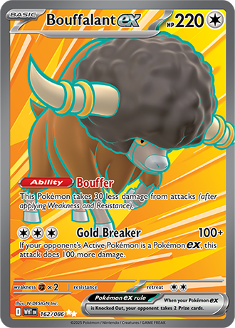 Bouffalant ex (WHT 162)