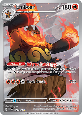 Emboar (WHT 098)