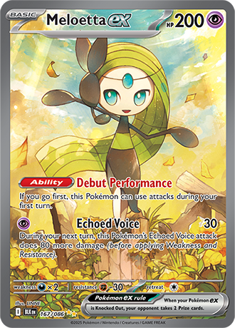 Meloetta ex (BLK 167)