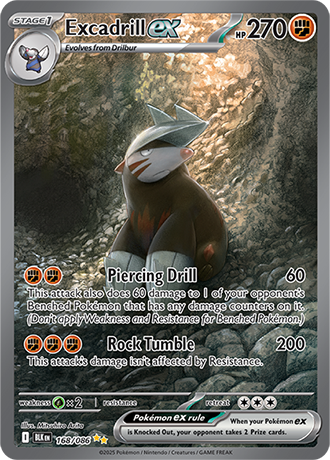 Excadrill ex (BLK 168)