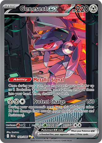Genesect ex (BLK 169)