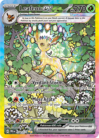 Leafeon ex (PRE 144)