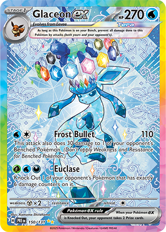 Glaceon ex (PRE 150)