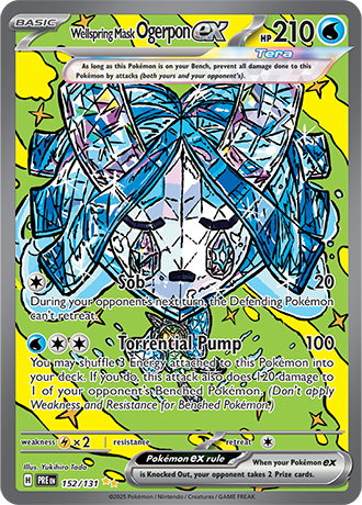Wellspring Mask Ogerpon ex (PRE 152)