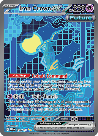 Iron Crown ex (PRE 158)