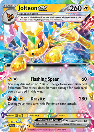Jolteon ex (PRE 030)