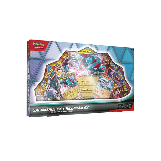 Salamence ex & Reshiram ex Premium Collection Box