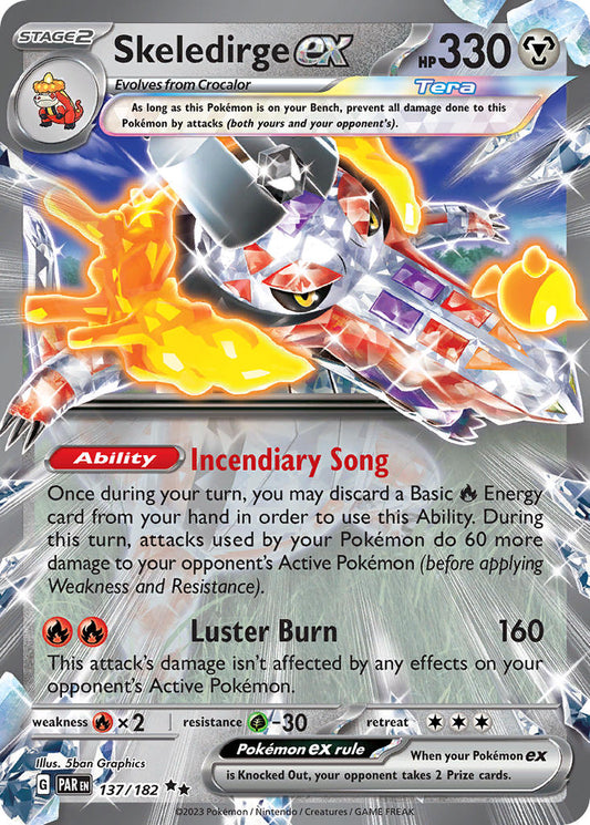 Skeledirge ex [Holo] (PAR 137)