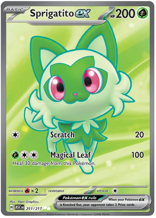 Sprigatito ex (ASC 251)