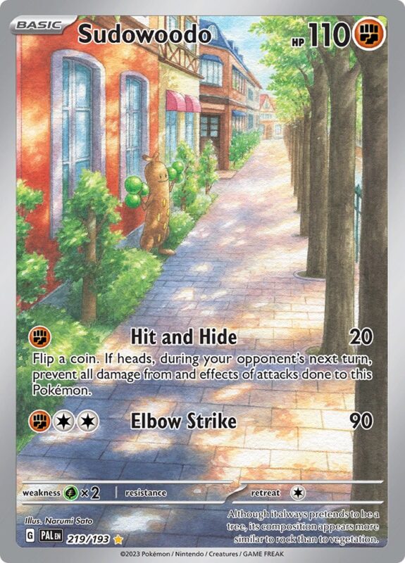 Sudowoodo (PAL 219)