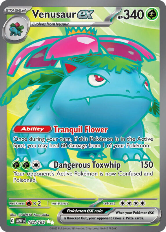 Venusaur ex (MEW 182)