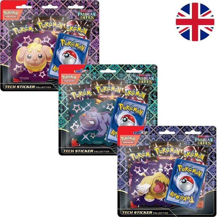 Paldean Fates Tech Sticker Collection [SEALED CASE]