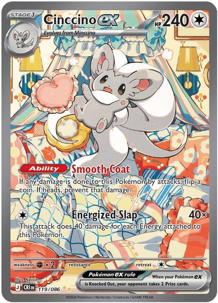 Cinccino ex (CRI 119)
