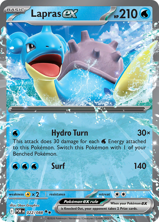 Lapras ex (POR 022)