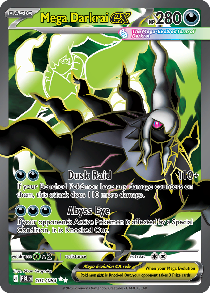 Mega Darkrai ex (PBL 101)