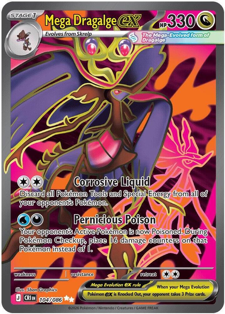 Mega Dragalge ex (CRI 104)