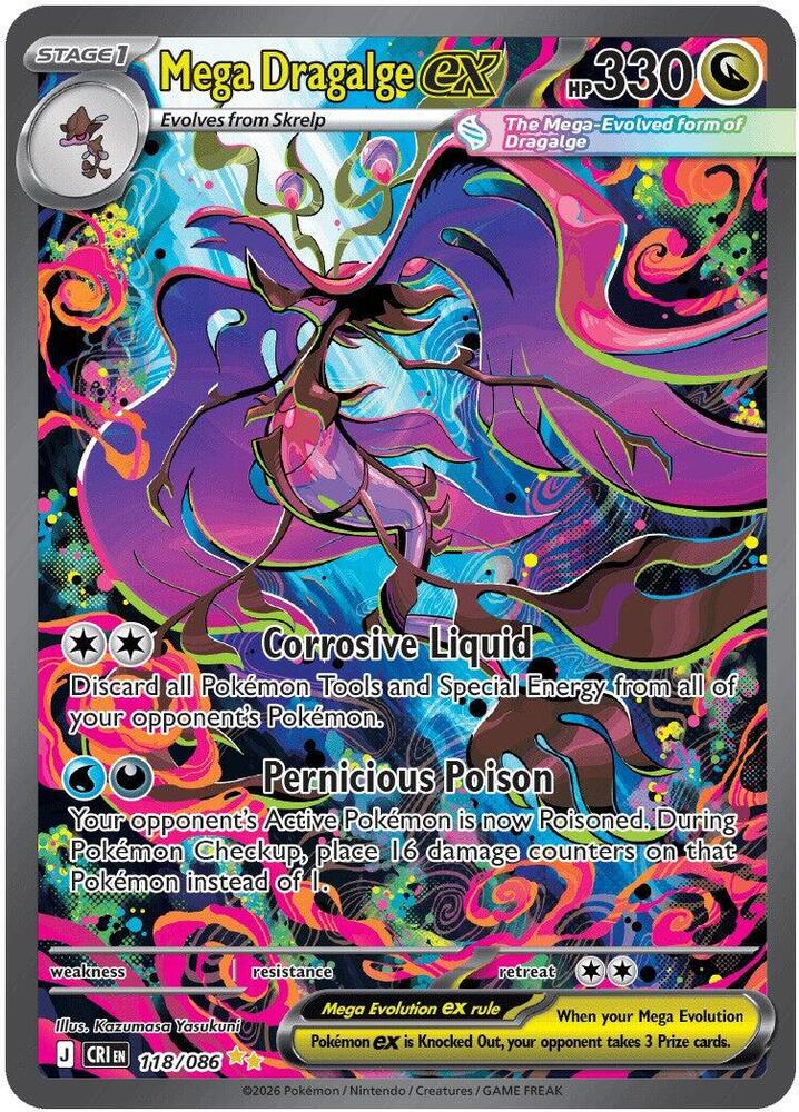 Mega Dragalge ex (CRI 118)