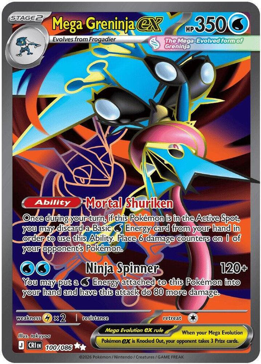 Mega Greninja ex (CRI 100)