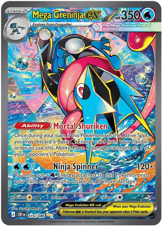 Mega Greninja ex (CRI 116)