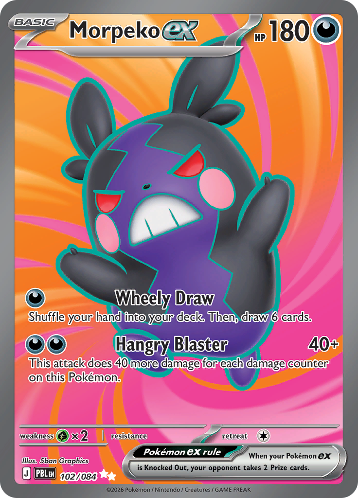 Morpeko ex (PBL 102)