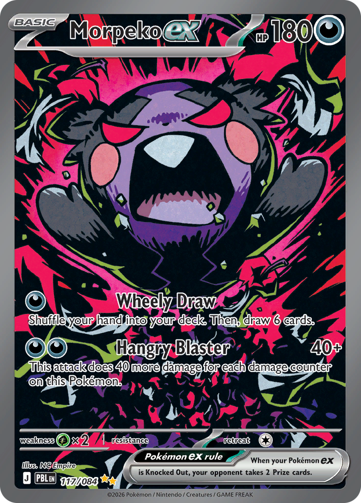 Morpeko ex (PBL 117)