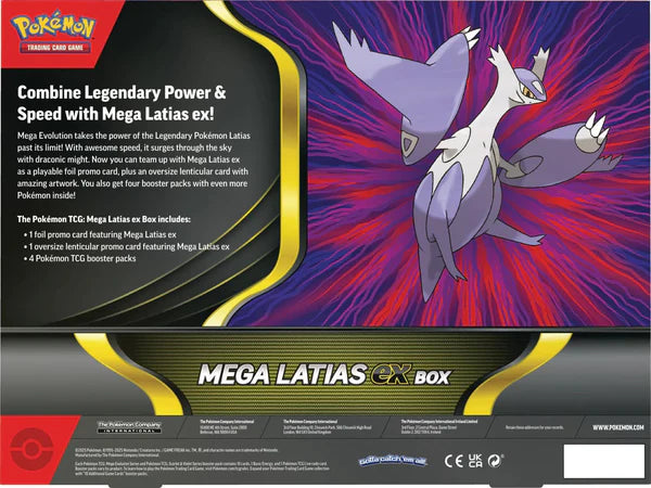 Pokémon Mega Evolution Mega Latias EX Box