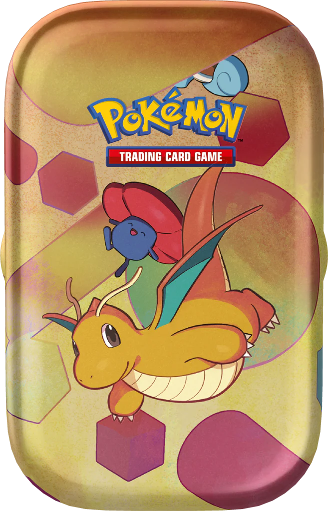 Pokemon Scarlet & Violet 151 Mini Tin Dragonite & Vileplume