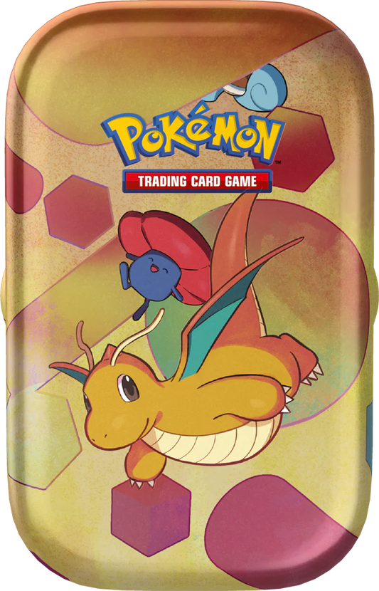 Pokemon Scarlet & Violet 151 Mini Tin Dragonite & Vileplume