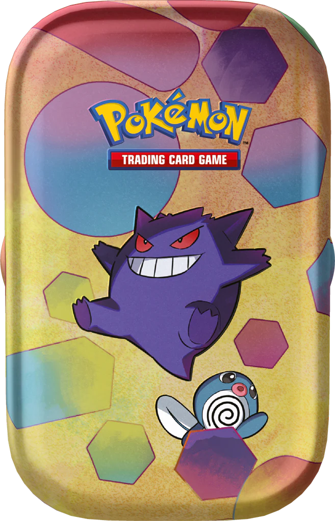 Pokemon Scarlet & Violet 151 Mini Tin Gengar & Poliwag
