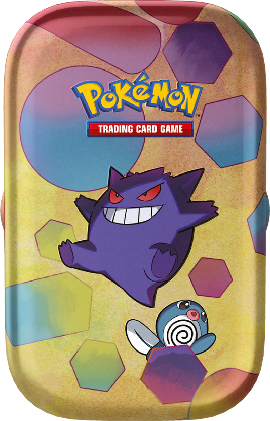 Pokemon Scarlet & Violet 151 Mini Tin Gengar & Poliwag