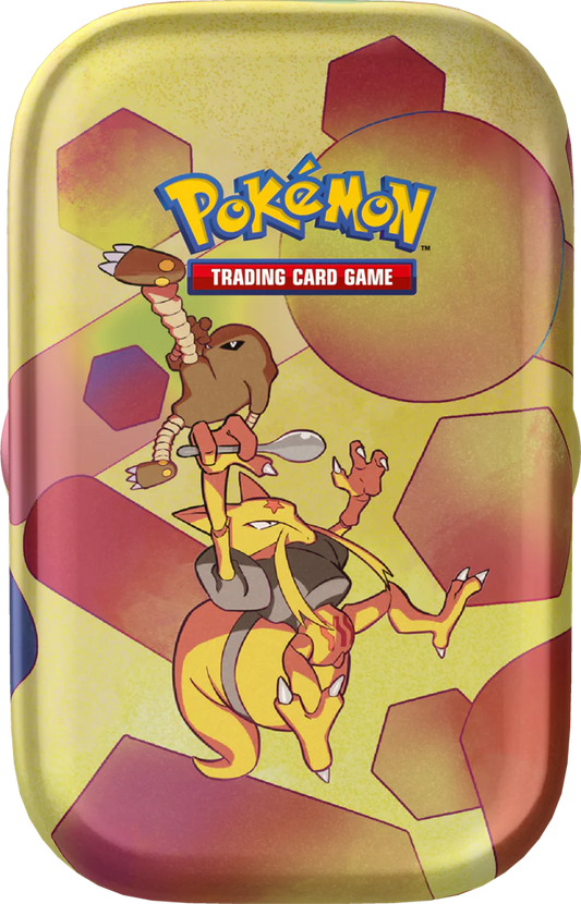 Pokemon Scarlet & Violet 151 Mini Tin Hitmonlee & Kadabra