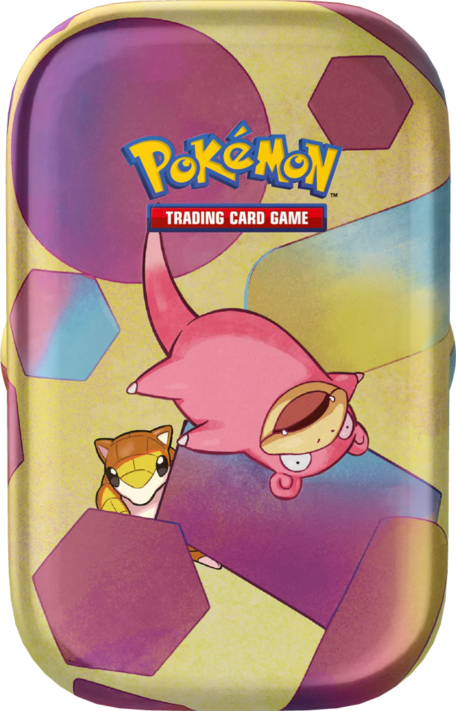 Pokemon Scarlet & Violet 151 Mini Tin Slowpoke & Sandshrew