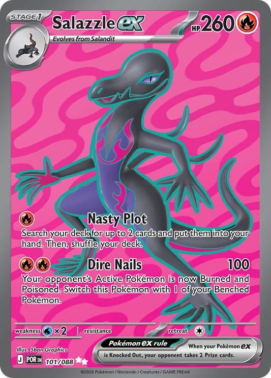 Salazzle ex (POR 101)
