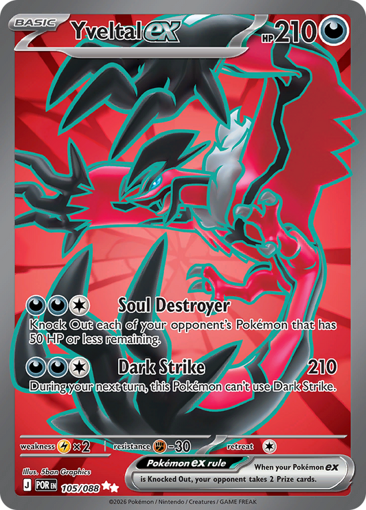 Yveltal ex (POR 105)
